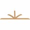 Ekena Millwork Richland Timber Gable Bracket, Western Red Cedar, 84"W x 35"H x 1 1/2"D x 3 1/2"F, 10/12 Pitch GBW084X35X0204RIC00SWR - alternate 4